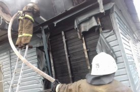 В Тульской области в праздничные дни вспыхнул дом