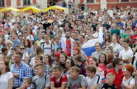 ЧМ-2018: Алексей Дюмин поздравил сборную России с выходом в четвертьфинал