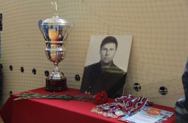 В Новомосковске Тульской области прошёл турнир по волейболу памяти подполковника ФСБ Ишеева С.В.