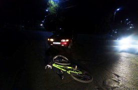 В Богородицке пьяную велосипедистку сбила машина