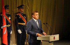 Полпред президента РФ Игорь Щеголев поздравил туляков с Днем города