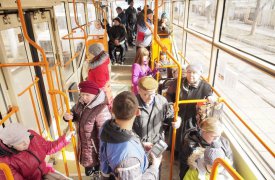 С 16 по 19 сентября на участке ул. Н. Руднева будет ограничено движение трамваев