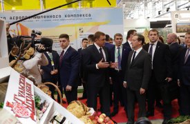 Алексей Дюмин принял участие в Российской агропромышленной выставке «Золотая осень-2018»