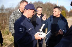 Глава компании МРСК Центра Игорь Маковский проверил темпы работ по расчистке просек воздушных линий в Тверской области