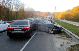 Подробности аварии с семью машинами под Тулой