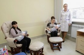 В Узловой Алексей Дюмин посетил поликлинику «Здоровое детство»