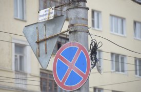 15 ноября в Туле будут ограничены стоянка и остановка на улице Менделеевской и площади Ленина