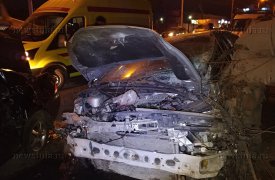 В жуткой аварии на ул. Рязанской пострадали 3 человека