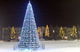 В Щекино установят новую 23-метровую ёлку