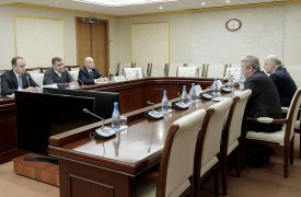 Алексей Дюмин обсудил вопросы сотрудничества с представителями Беларуси