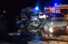 На трассе Тула-Новомосковск в страшном ДТП погиб водитель «пятерки»