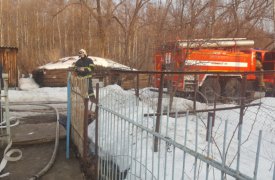 В Щекинском районе 11 пожарных тушили жилой дом