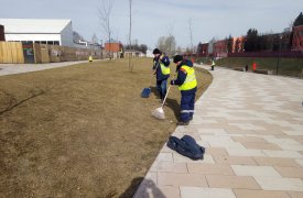 В Туле приводят в порядок Казанскую набережную