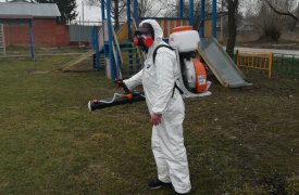 В Туле обрабатывают территории против клещей