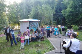 В Советском округе Тулы прошли праздники двора