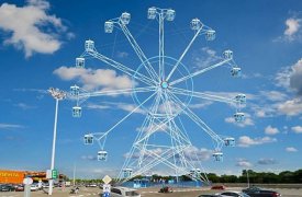 Колесо обозрения с видом на исторический центр Тулы откроется в сентябре
