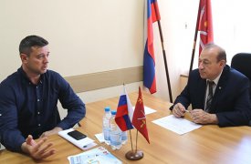 Юрий Цкипури провёл приём граждан