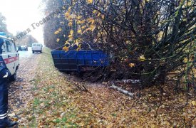 Занесло в кювет: под Тулой водитель «КамАЗа» скончался до приезда медиков