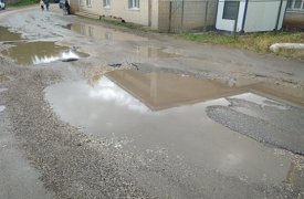 Жительнице Новомосковска помогут разобраться с «трехлетней» лужей