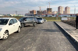 В Туле обустроили подъездную дорогу к Ледовому дворцу