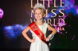 Юная тулячка стала победительницей в конкурсе Little Miss World Russia