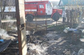 В Туле при пожаре на Косой Горе погиб 93-летний пенсионер