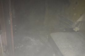 На пожаре в Тульской области пострадал человек