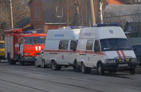 В Туле сгорела квартира и автомобиль BMW