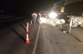 Смертельное ДТП под Тулой на трассе М-2: водитель Daewoo уснул за рулем и влетел в большегруз