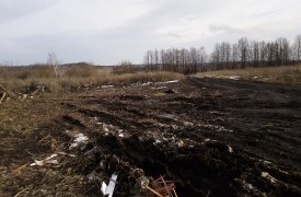 В Тульской области ликвидировали несанкционированную свалку возле водоема