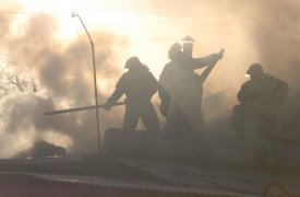 9 человек эвакуировали на пожаре в Тульской области