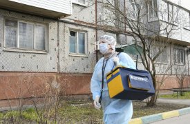 В Тульской области волонтеры помогают пенсионерам и гражданам, находящимся на карантине