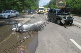 Под Тулой мотоциклист погиб в жутком ДТП: подробности произошедшего