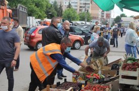 В Туле на улице Плеханова прошел рейд по незаконной торговле