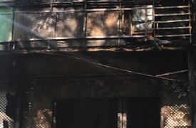 В Туле на Серебровской дотла сгорела квартира: пострадали несколько человек
