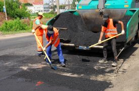 В Туле на улице Кауля до 1 октября отремонтируют дорогу