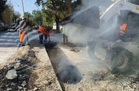 Ремонт дороги на ул. Ф. Энгельса завершится к 1 октября