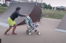 На горе-мать из Ефремова, опрокинувшей на скейт-парке коляску с ребенком, заведено уголовное дело