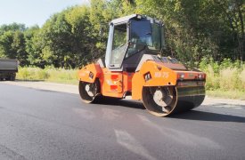 В Тульской области отремонтировали 15 дорог регионального значения