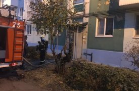 При пожаре в Новомосковске спасатели эвакуировали 15 человек