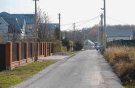В тульской деревне Ильино заасфальтировали четыре улицы