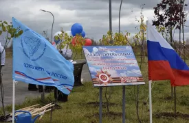 В Туле в честь 75-летия Победы высадили сиреневую аллею