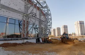 Строительство спортивного центра «Тула-Арена» к июлю 2021 года