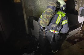 В Тульской области из горящего дома в Новомосковске эвакуировали семь человек