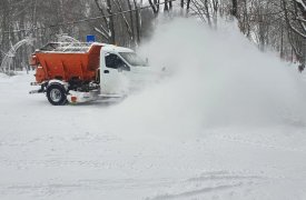 Тульские дороги занесло: из-за мощного снегопада нечищенные проспект Ленина, Ф.Энгельса, Фрунзе стоят в пробках