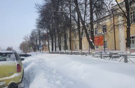 Снежный покров в Туле достиг 50 сантиметров: город расчищают круглосуточно