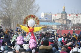 Как в Тульской области отмечают Масленицу