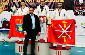 Тульский полицейский взял третье место на Кубке России по рукопашному бою