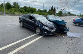 В Богородицком районе столкнулись две иномарки: женщина и ребенок госпитализированы