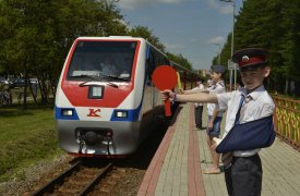 Ближайшие дни детская железная дорога в Новомосковске не будет возить пассажиров